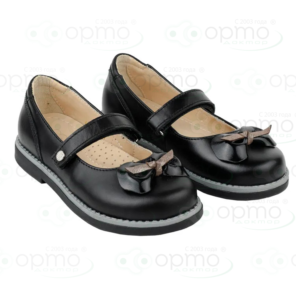 Туфли  черные 011-11 (33)