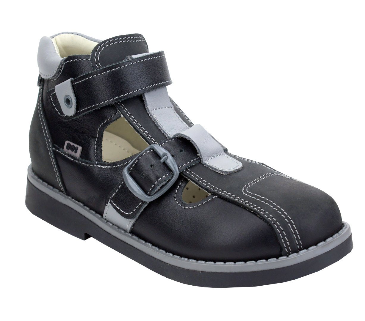 Сандалики закрытые черные (36)