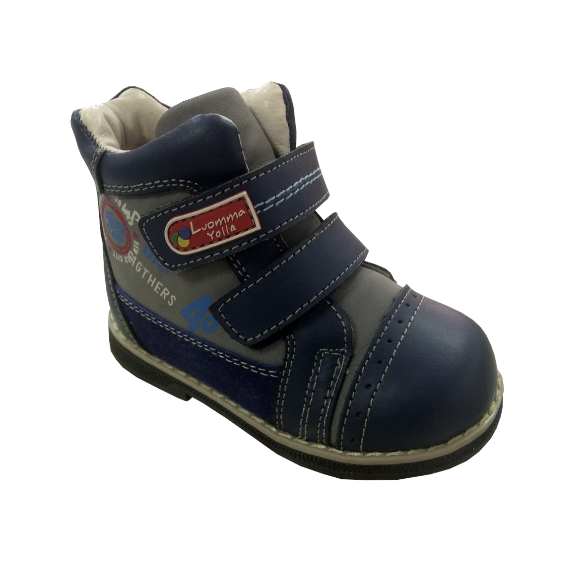 Ботинки демисезонные LUOMMA синие Lm301 (р. 28)