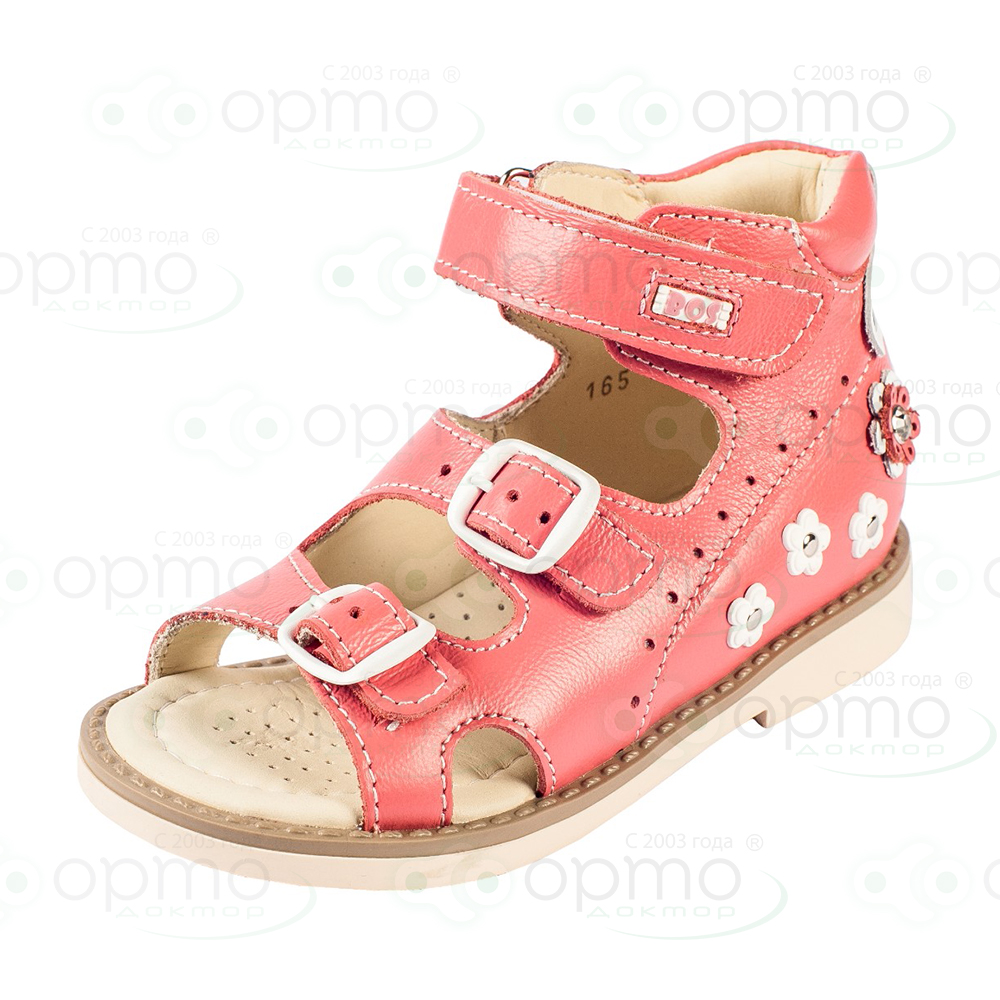 Сандалики коралловые 165-112 (34)