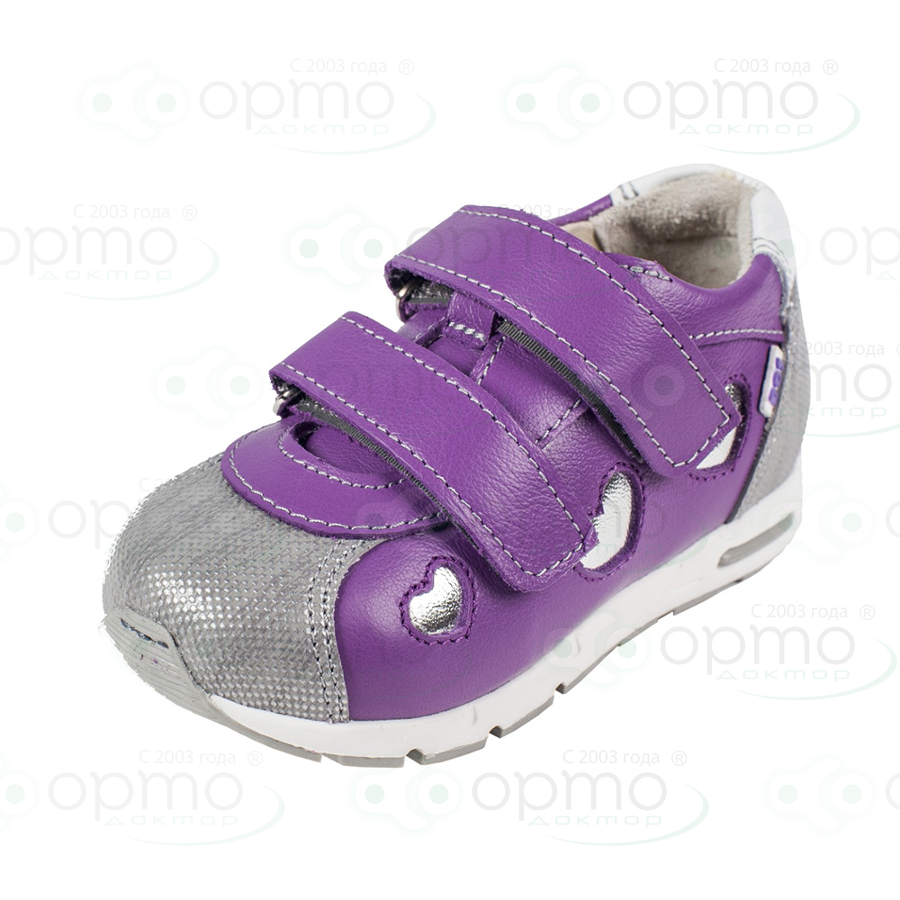 Кроссовки фиолетовые 316-81 (26)