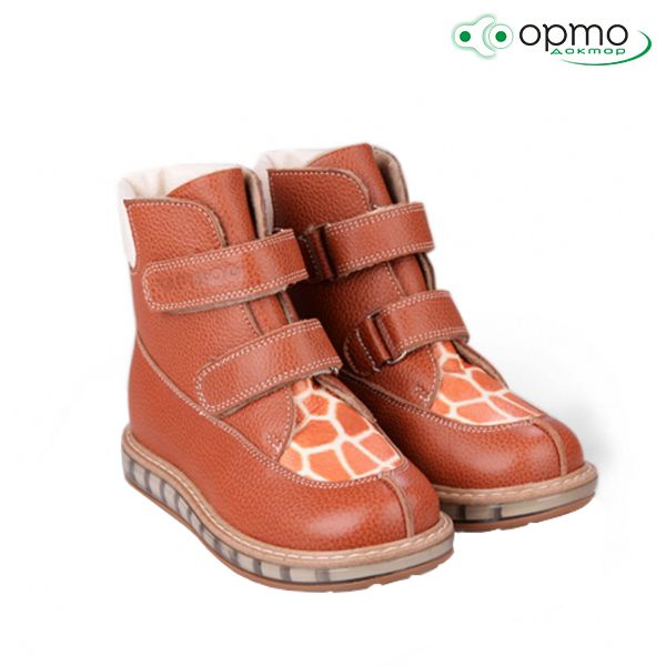 Ботинки детские осень Tapiboo (35, черный/зебра)