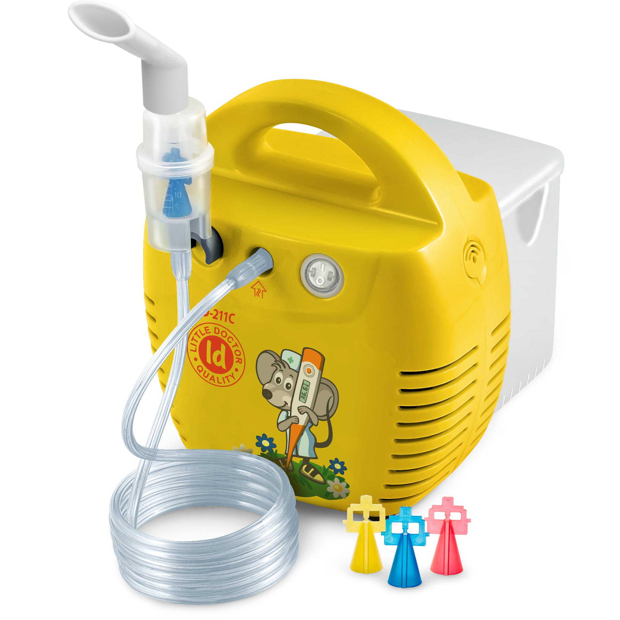 Ингалятор компрессорный LD-211C (желтый)