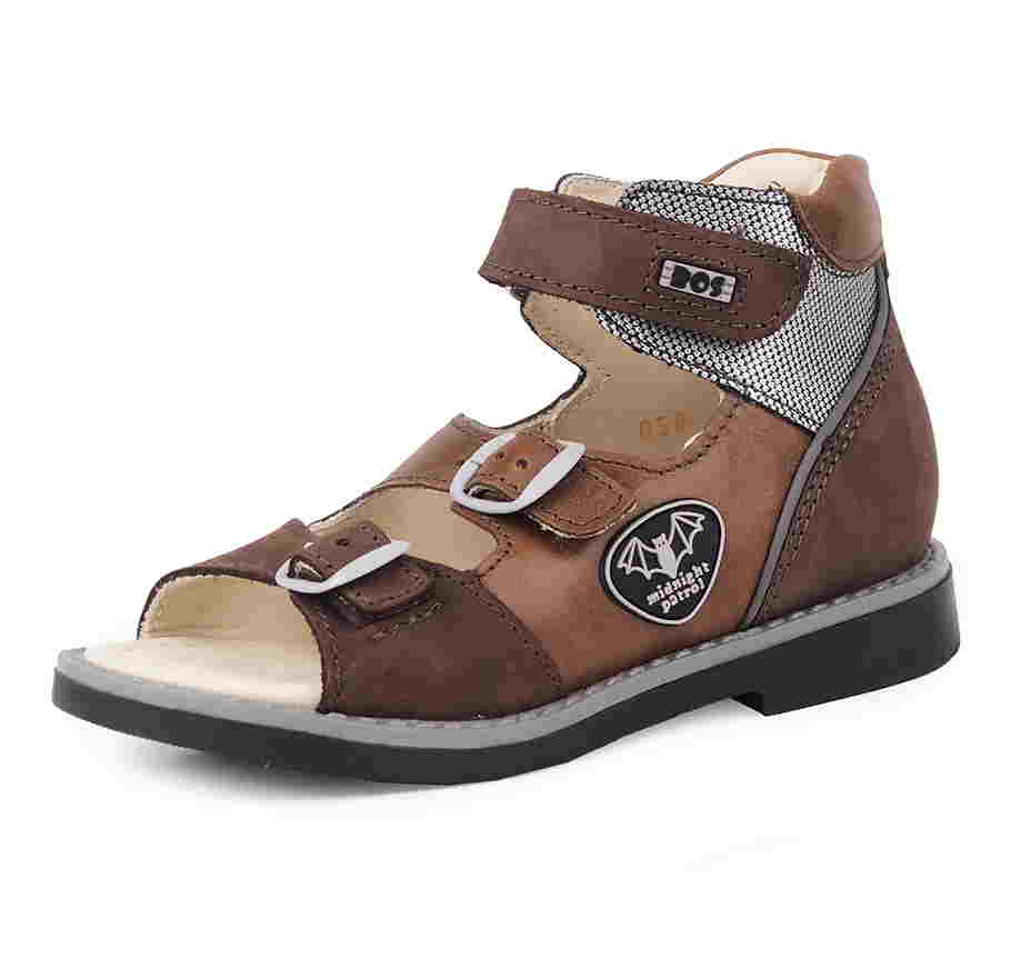 Сандалики коричневые 058-51 (36)