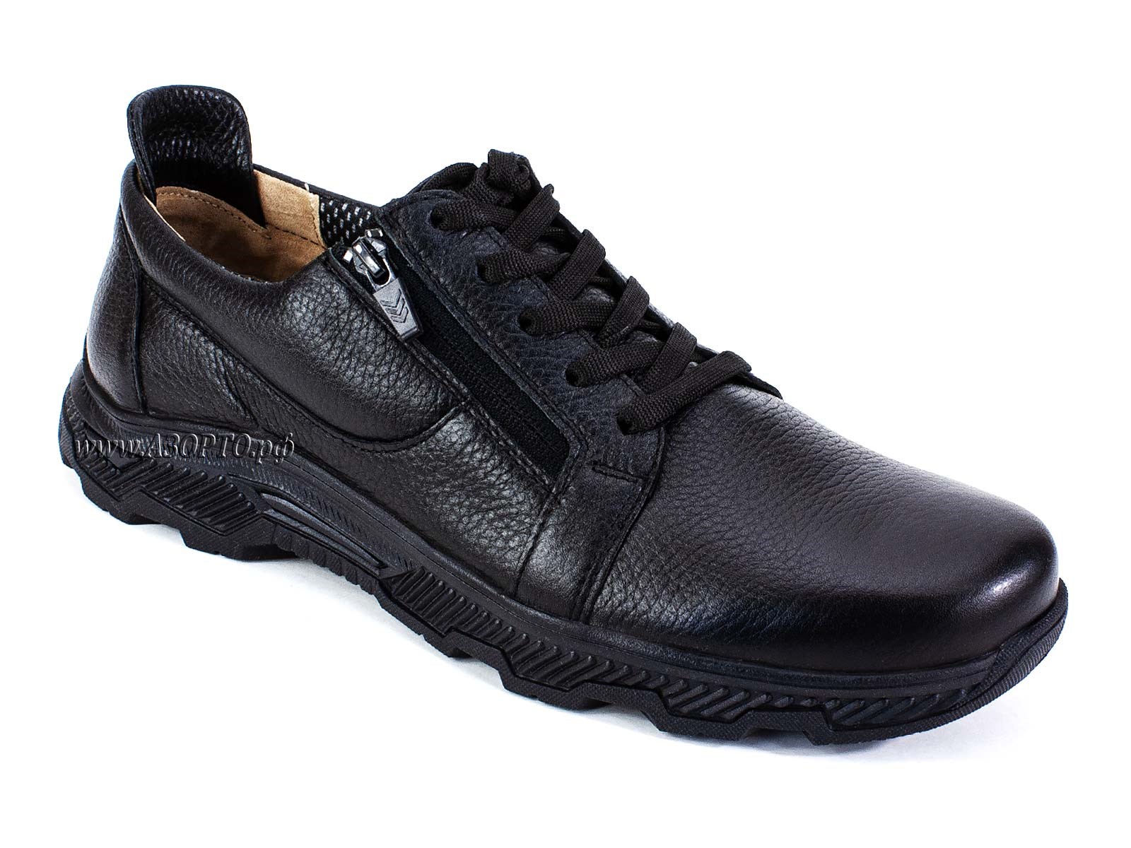 П/ботинки мужские черный 9222261/8 (45)