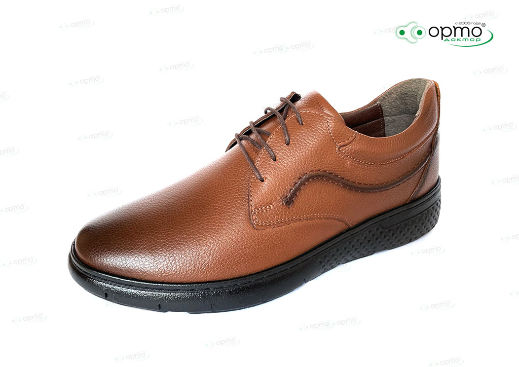 FOOTWELL Ботинки мужские анатомические,коричневые 5440 (45)