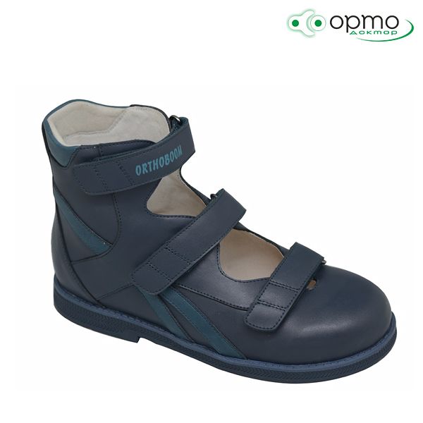 Ботинки летние ОРТОБУМ 81597-32 (39, темно-синий)