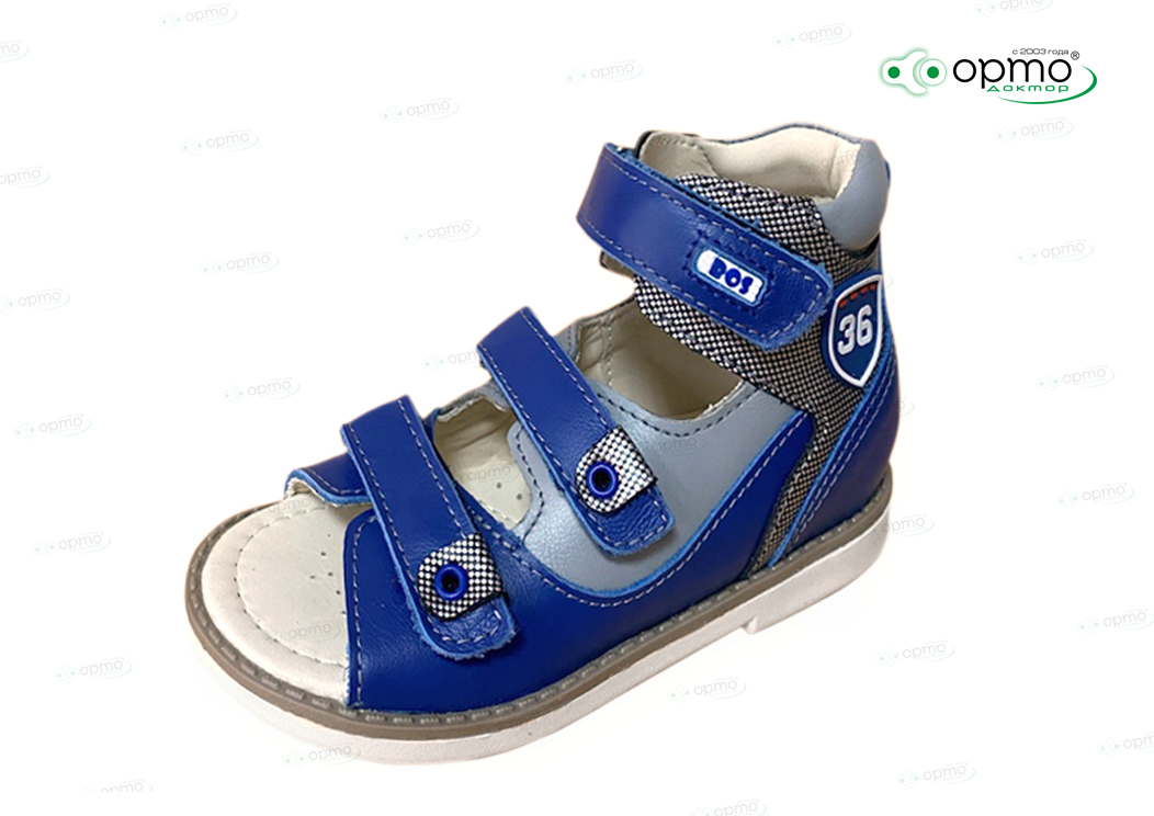 Сандалики синие 163-711 (36)