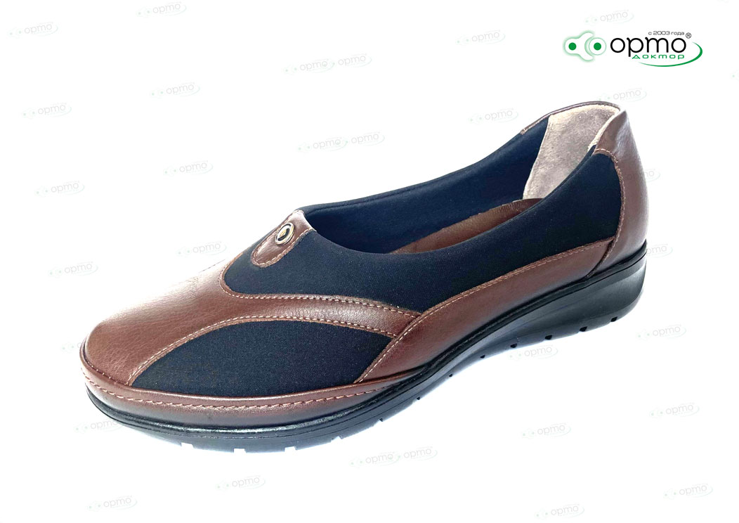 FOOTWELL Туфли женские анатомические,бордовые 7507 (41)