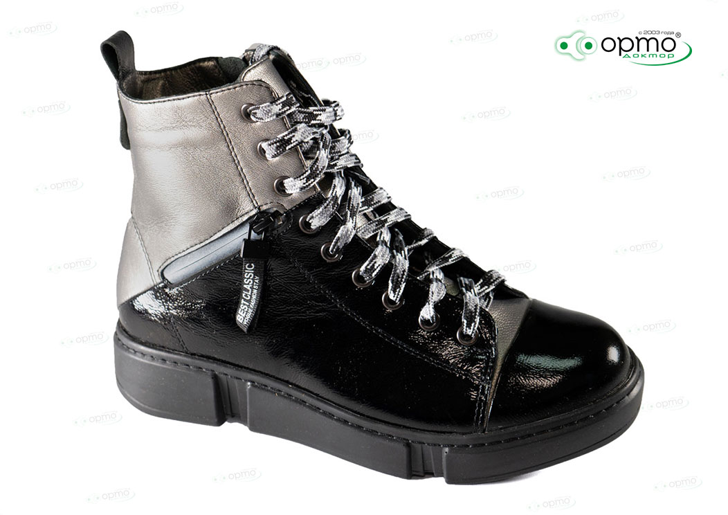 Ботинки  женские  (41,черный)