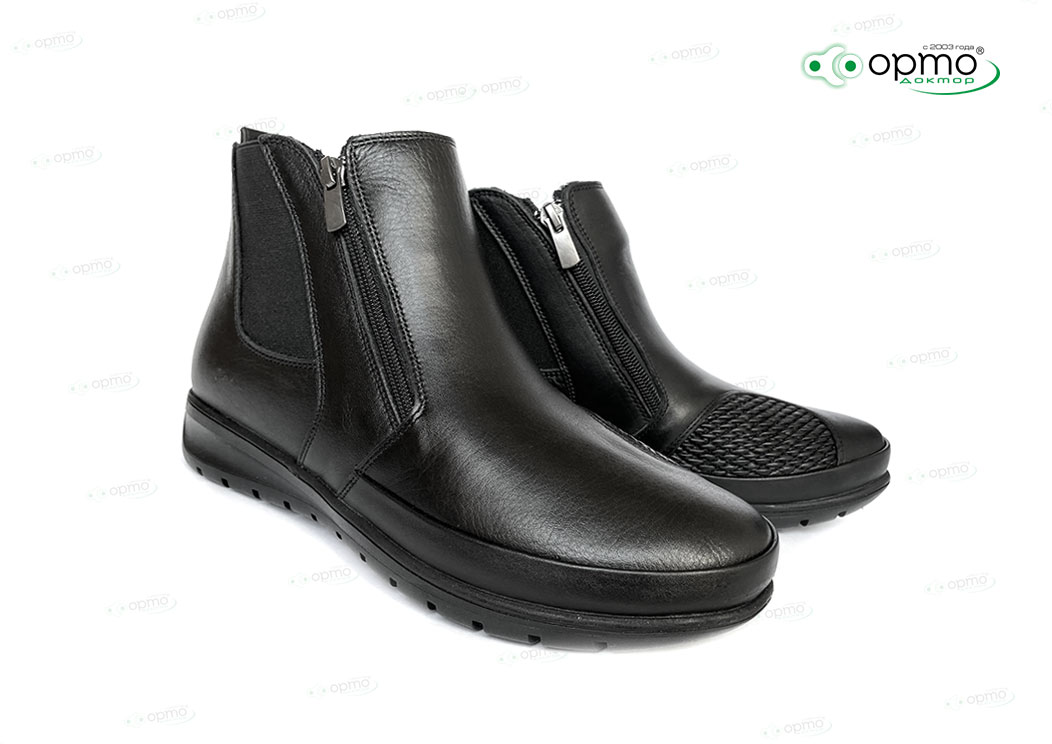 FOOTWELL Полусапоги женские анатомич.,коричневые 8191NTH-07 (41)