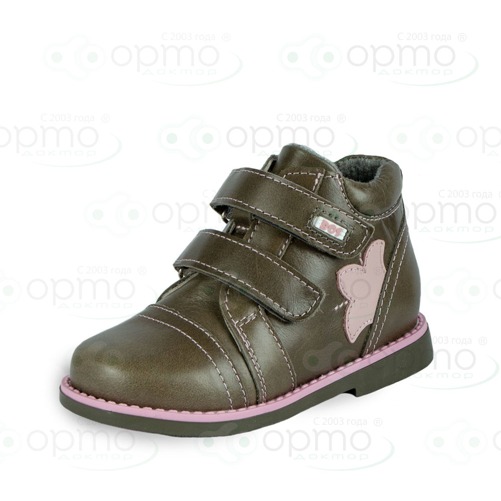 Ботинки на байке серые 404-22 (36)